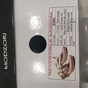 Brand new never worn pair of shoes with a twist!